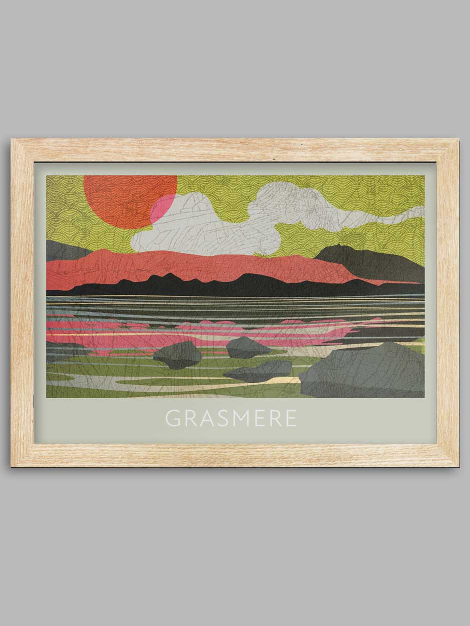 Grasmere The Lake - Lake District Print - Image 3