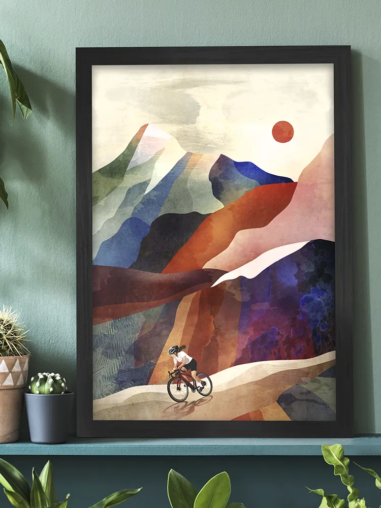 Gravel Girl - Cycling Print - Image 4