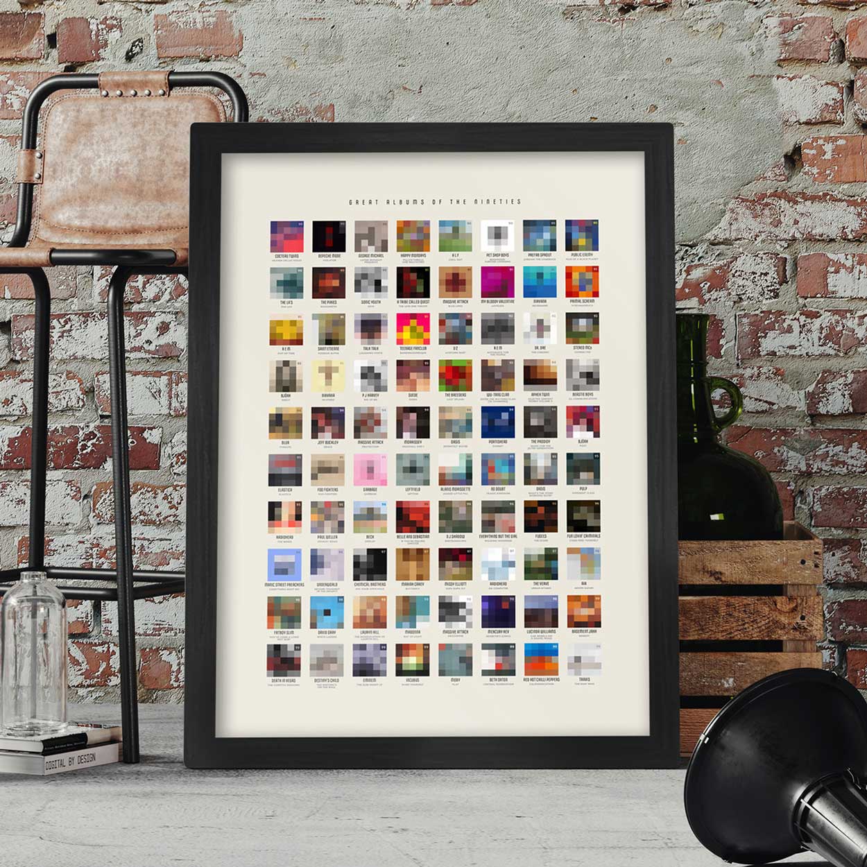 Great 90s Albums - Music Print - Image 6