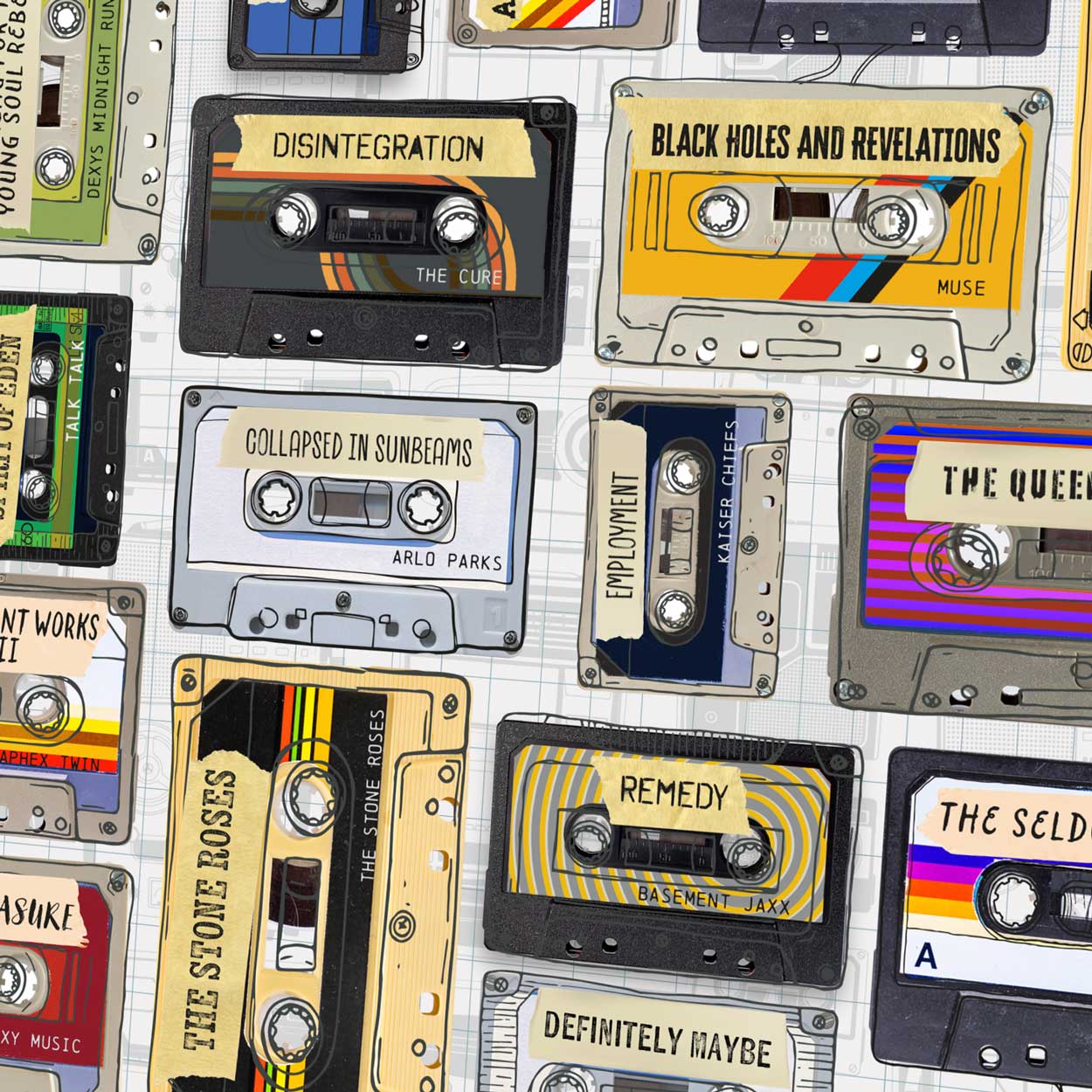 Great British Albums - Music Print - Image 4