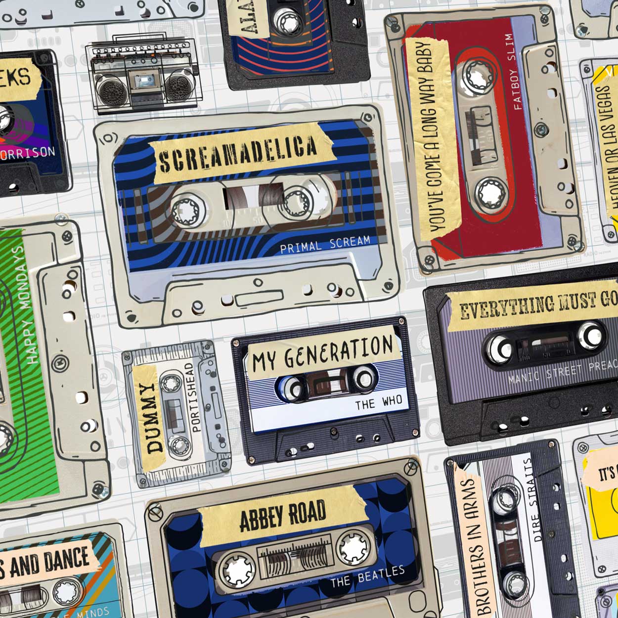 Great British Albums - Music Print - Image 5