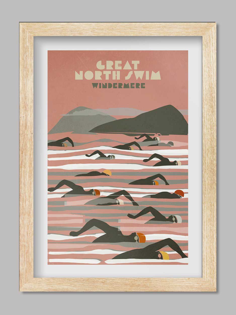 Great North Swim Print - Image 3