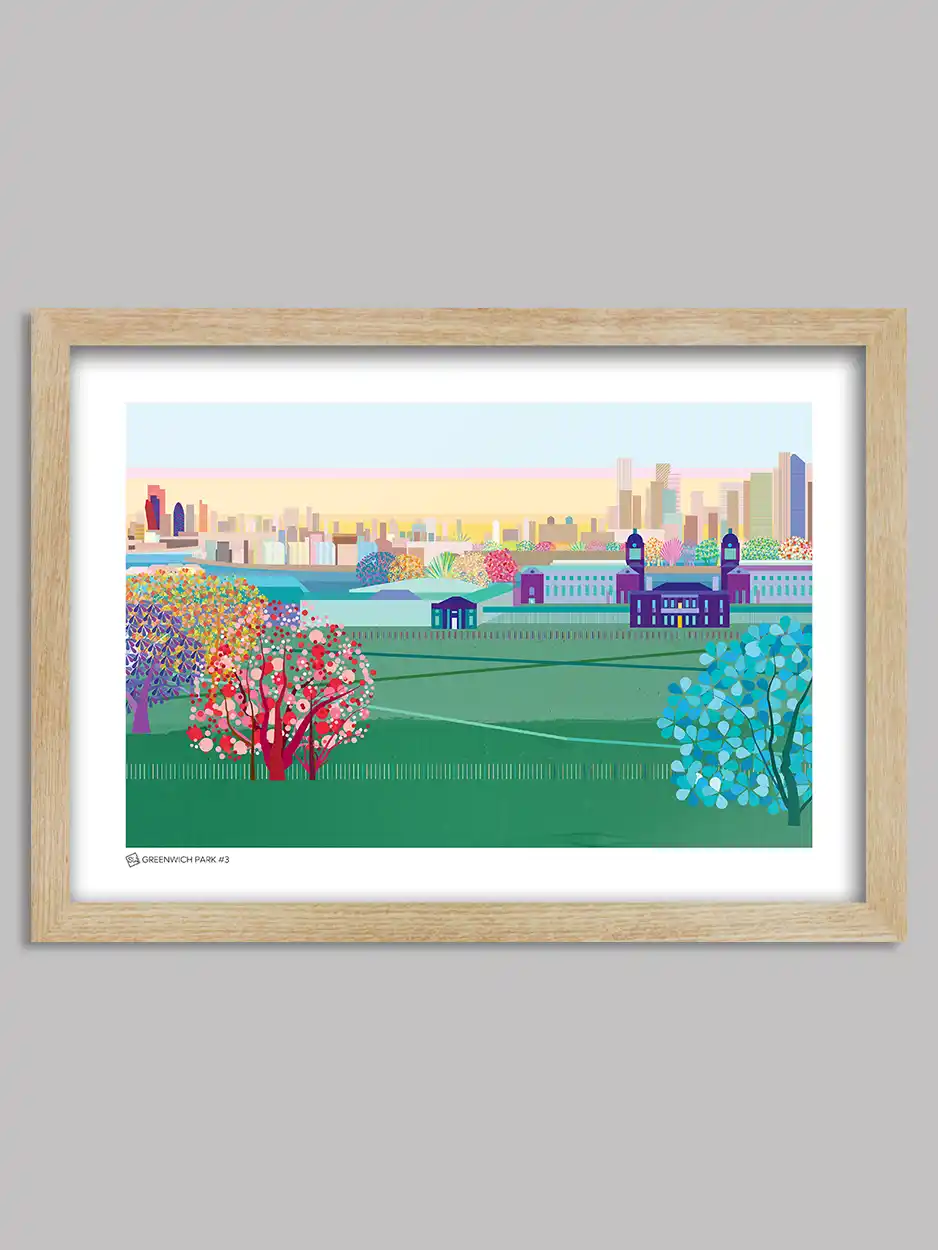 Greenwich Park Print - Image 3
