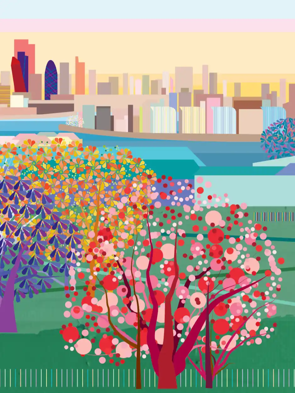 Greenwich Park Print - Image 4