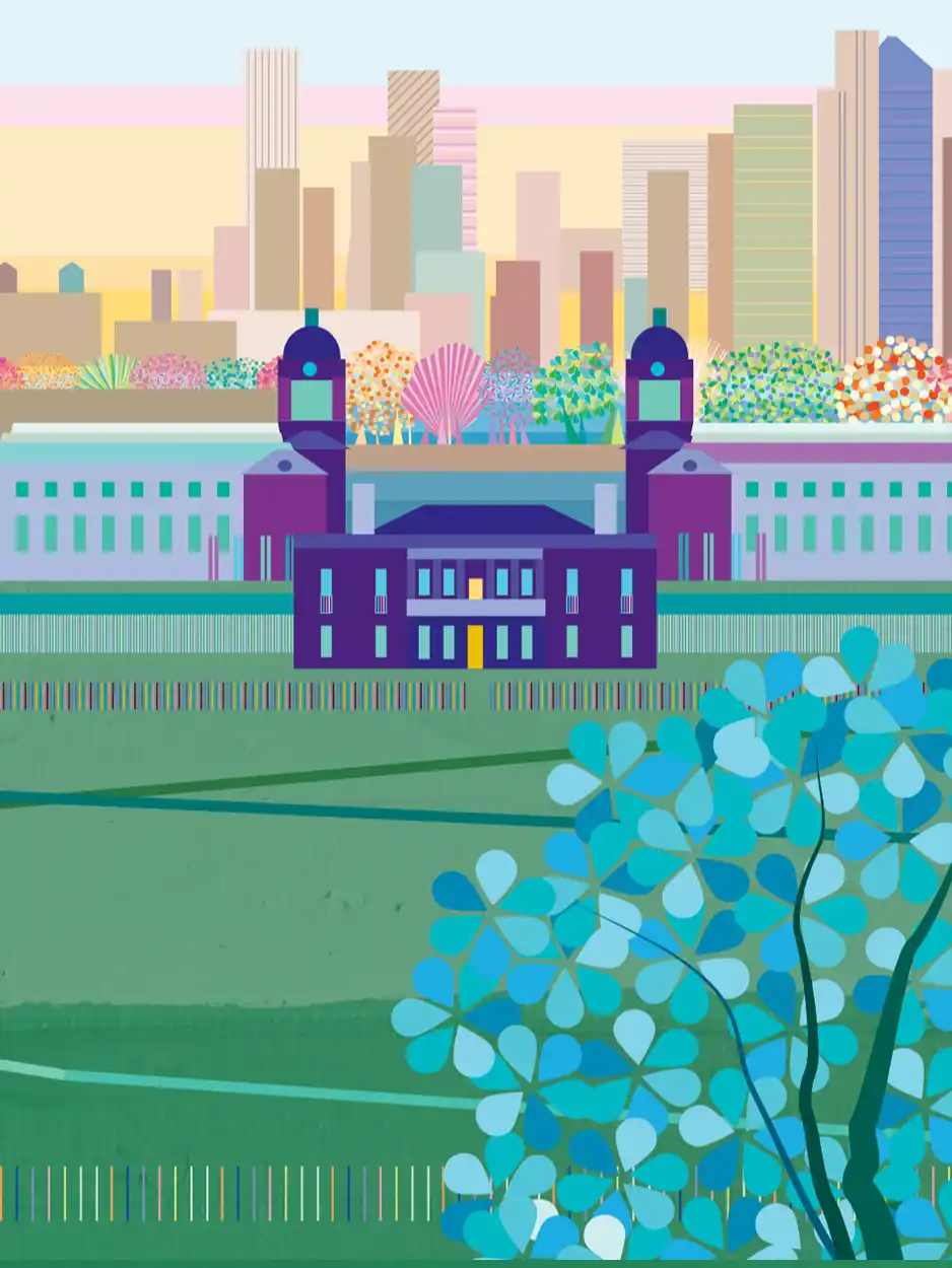 Greenwich Park Print - Image 5