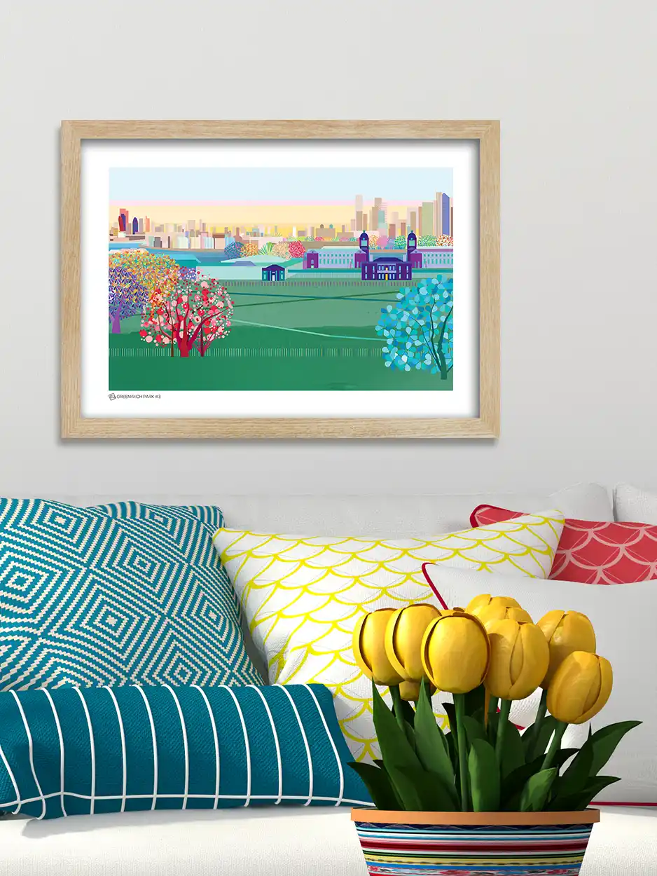 Greenwich Park Print - Image 6