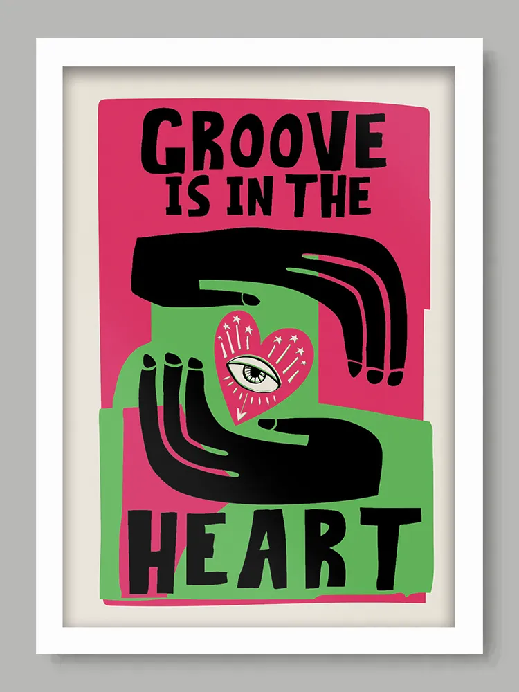 Groove Is In The Heart - Music Print - Image 2