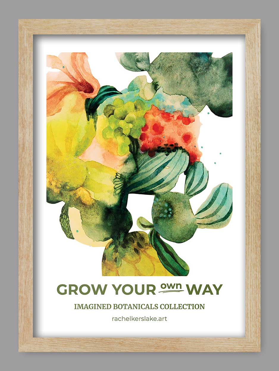 Grow Your Own Way Print - Image 3
