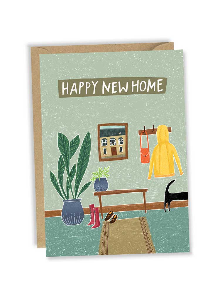Happy New Home Greeting Card