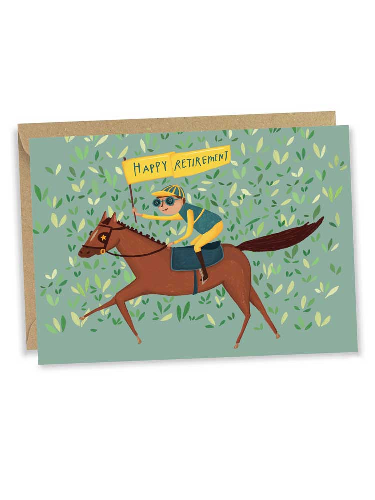 'Happy Retirement' Greeting Card
