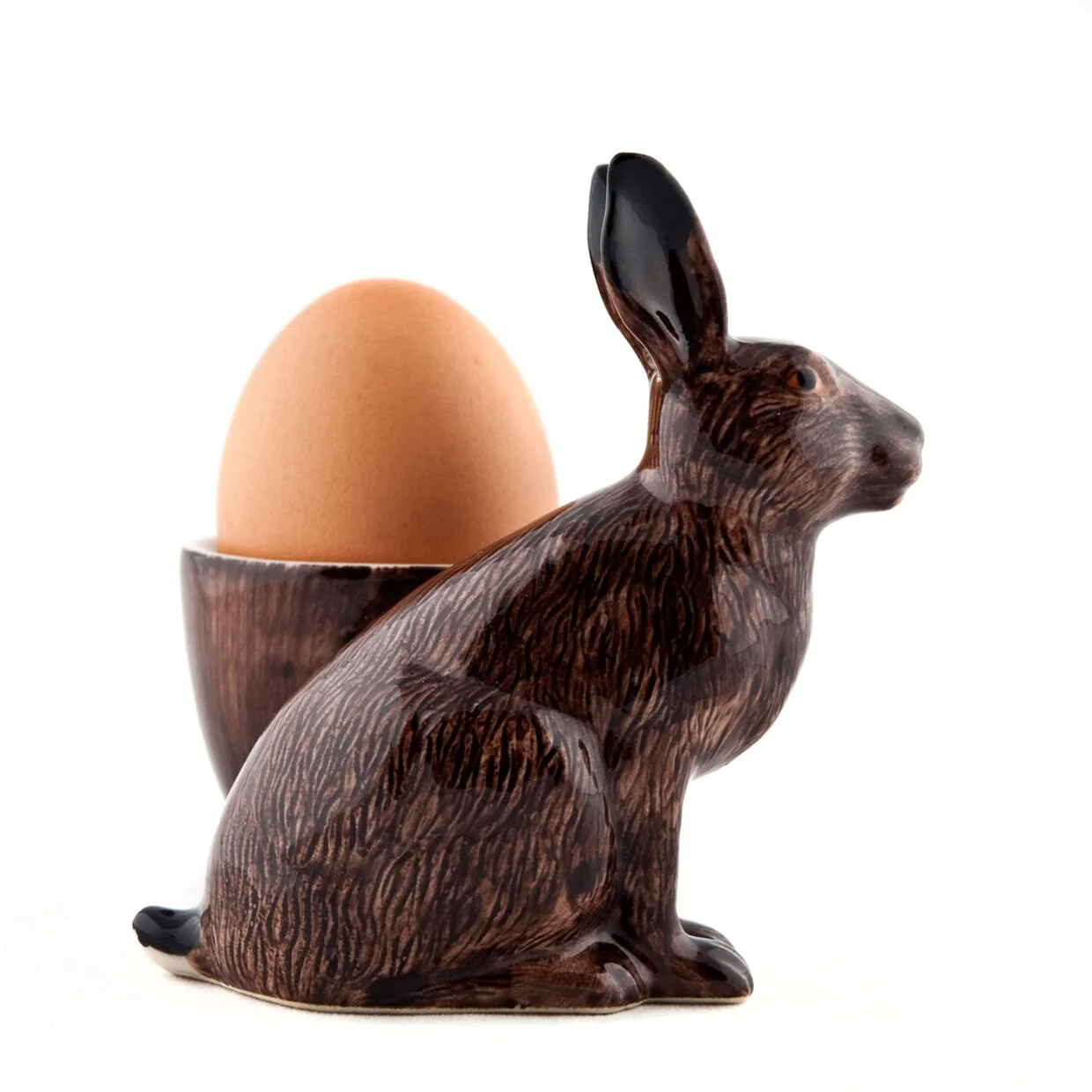 Hare Egg Cup by Quail Ceramics - Image 2
