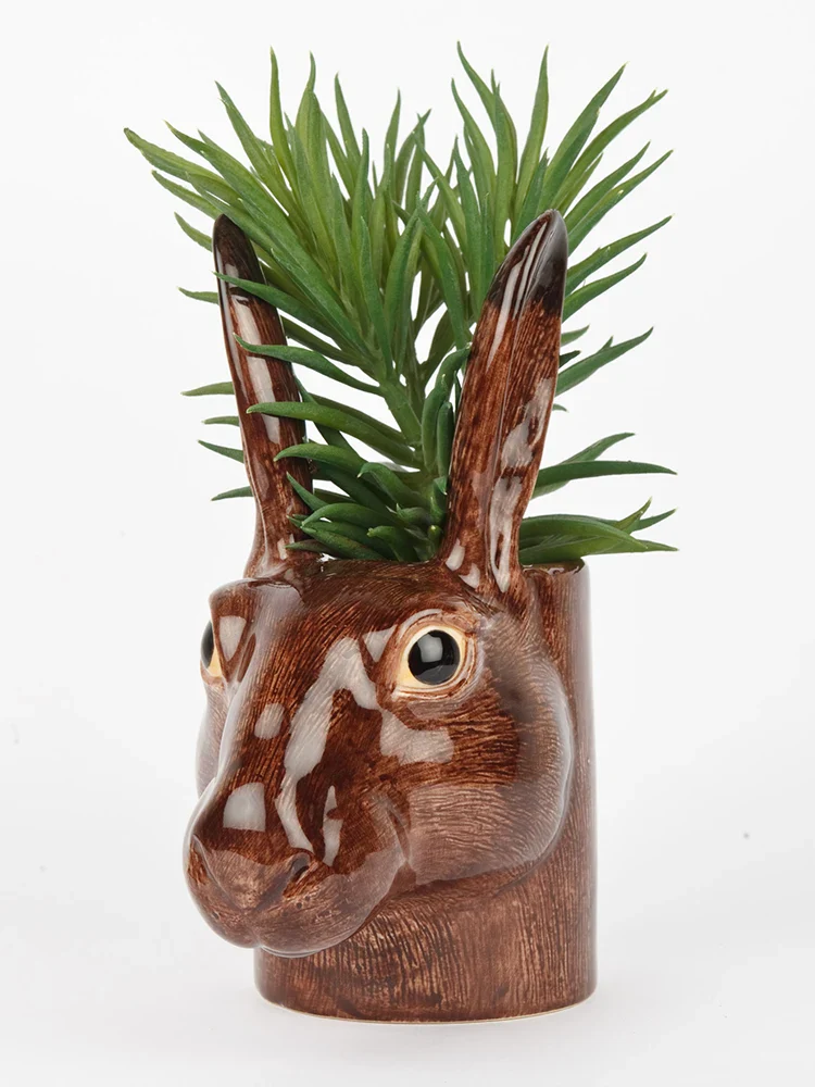 Hare Pot by Quail Ceramics