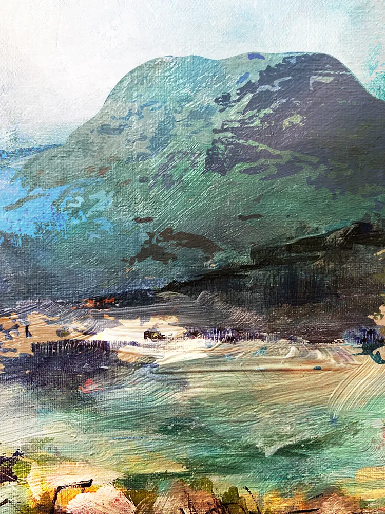 Harrison Stickle and Stickle Tarn - Lake District Print - Image 4