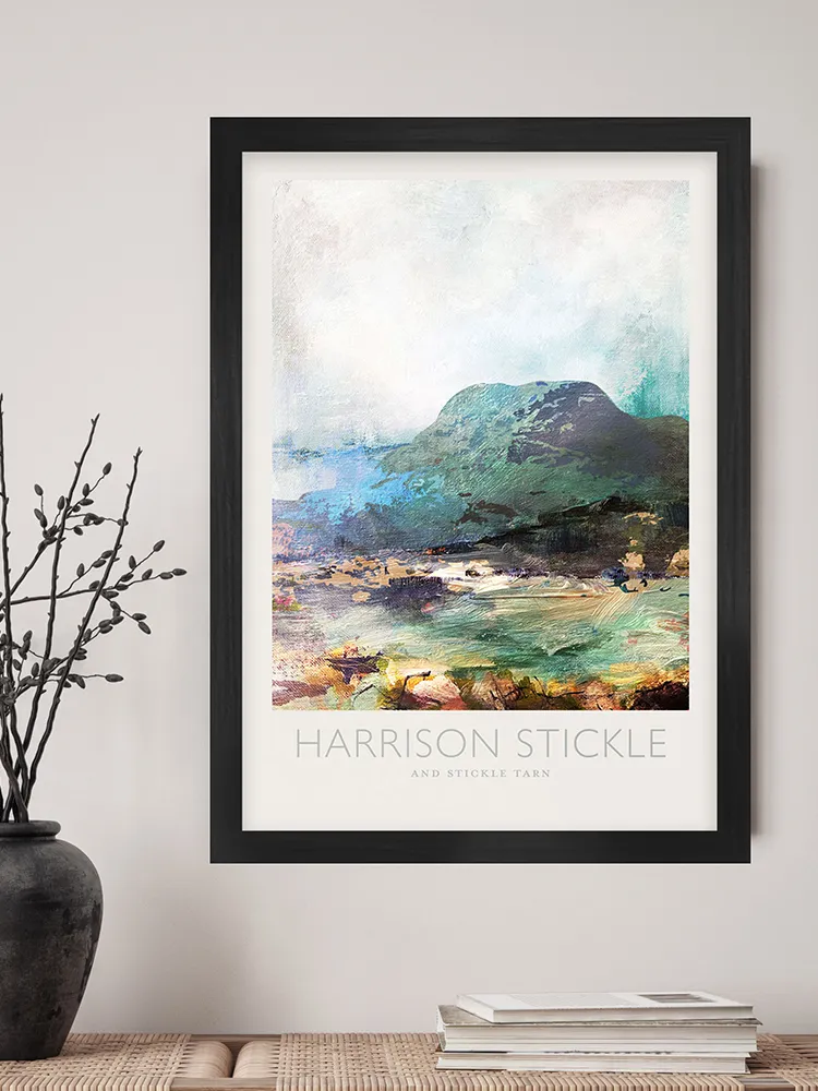 Harrison Stickle and Stickle Tarn - Lake District Print - Image 5