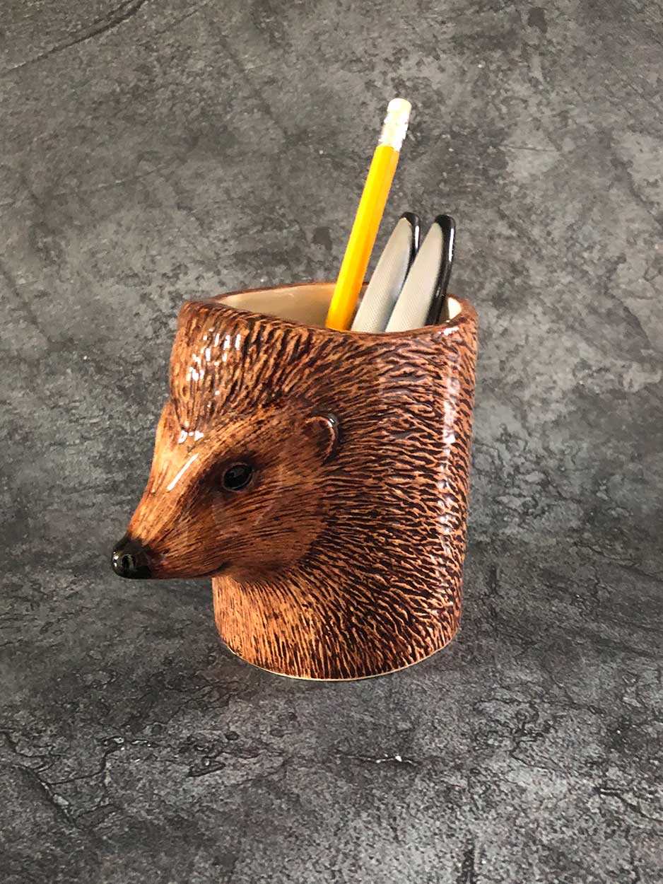 Hedgehog Pot by Quail Ceramics