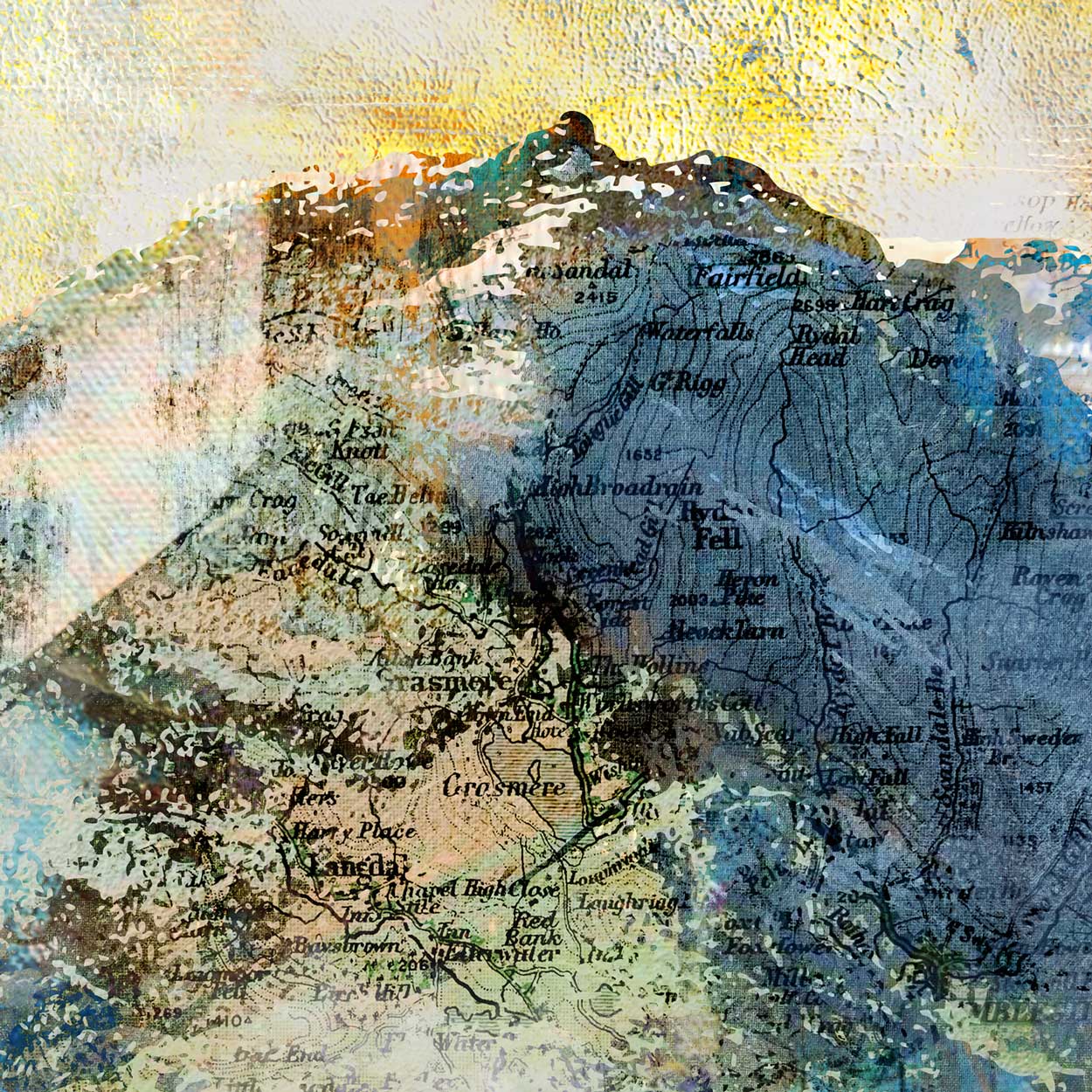 Helm Crag - Lake District Views Print - Image 4