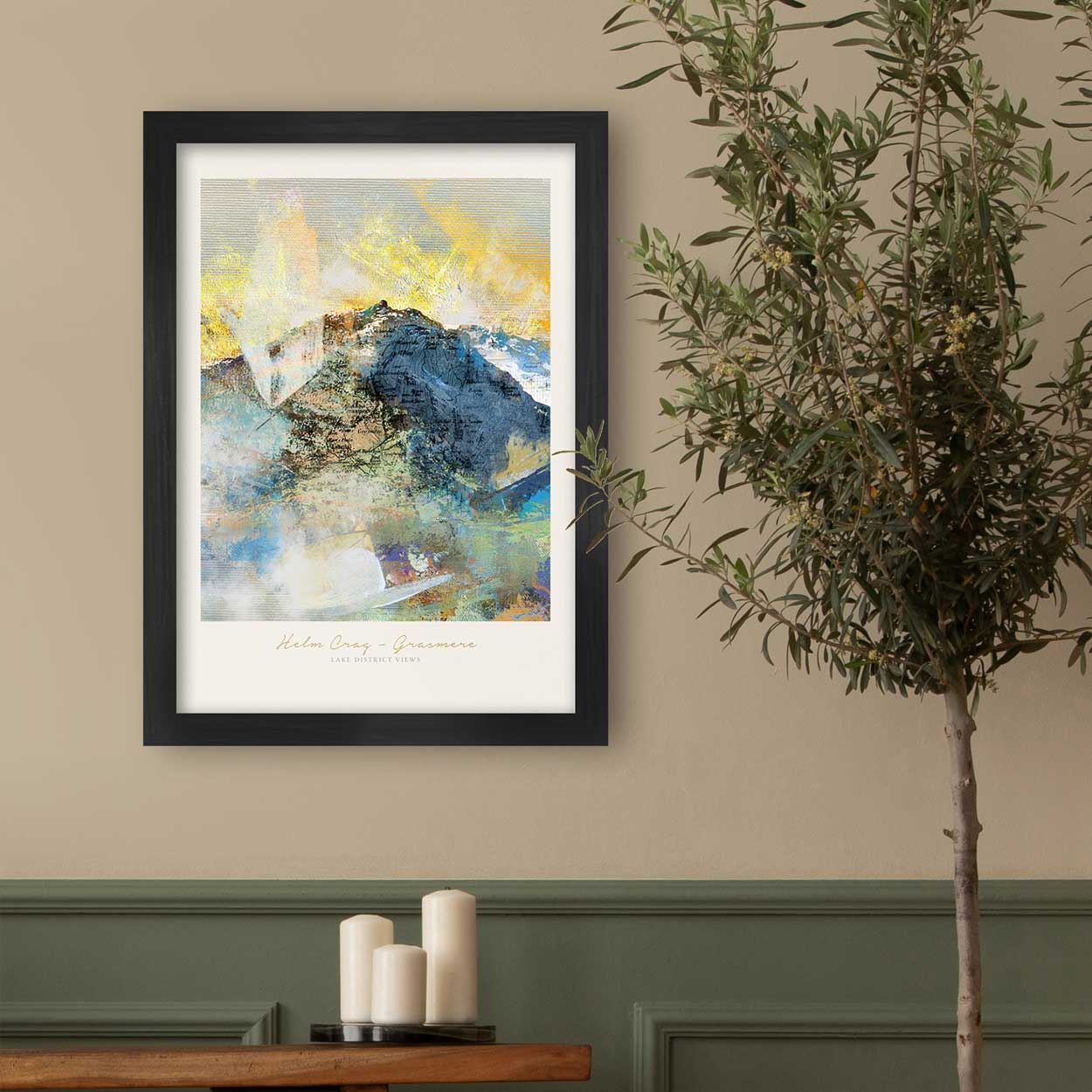 Helm Crag - Lake District Views Print - Image 5