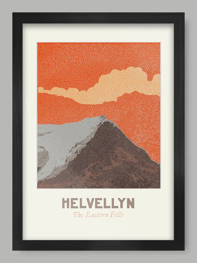 Helvellyn Eastern Fells - Lake District Print