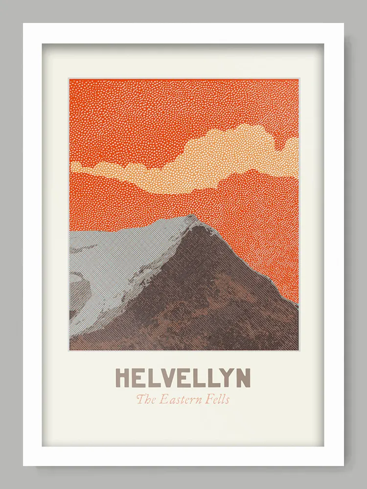 Helvellyn Eastern Fells - Lake District Print - Image 2
