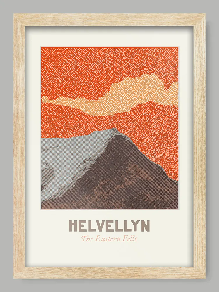 Helvellyn Eastern Fells - Lake District Print - Image 3