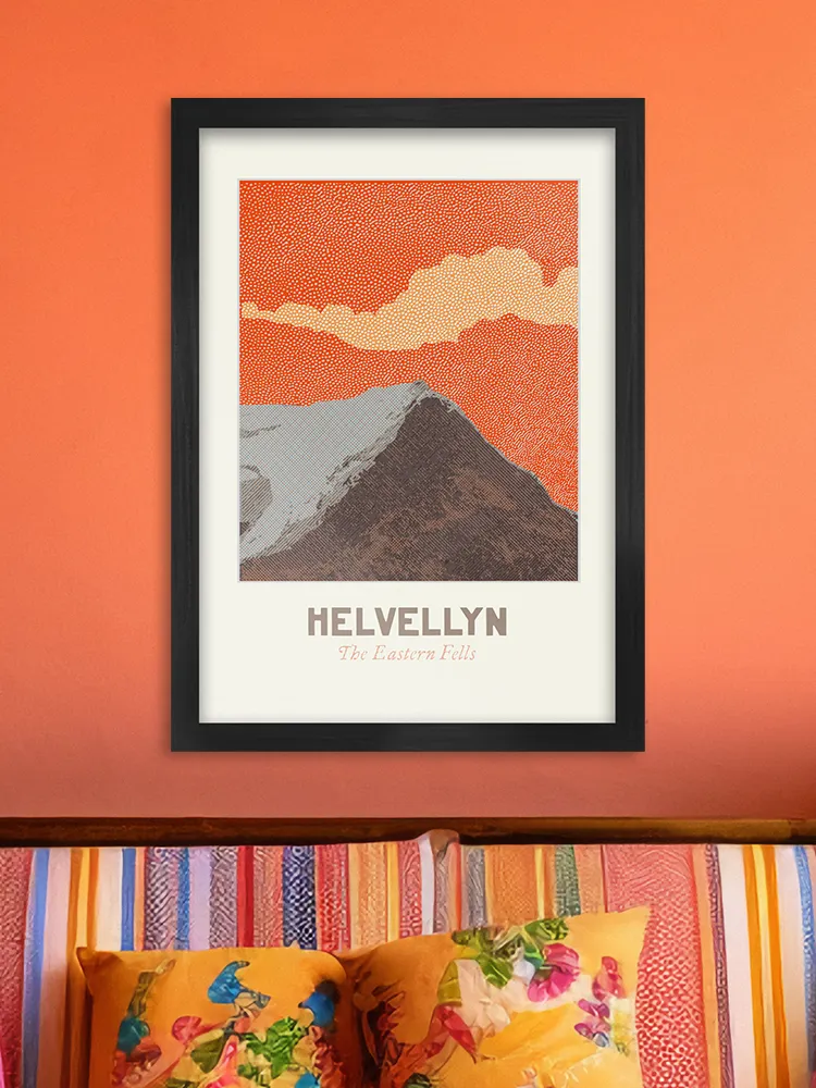 Helvellyn Eastern Fells - Lake District Print - Image 5