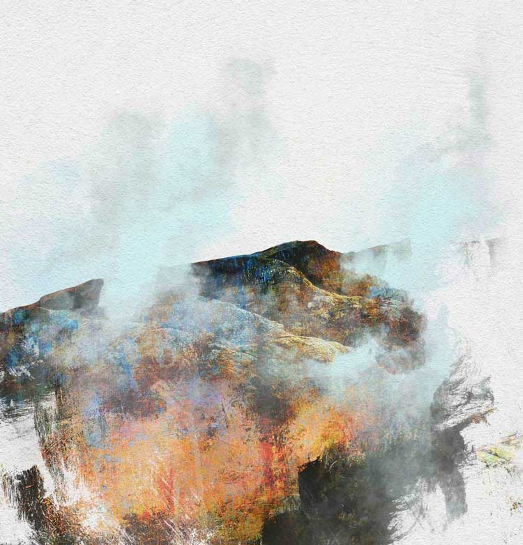 Helvellyn in Wainwright's Words - Lake District Print - Image 4