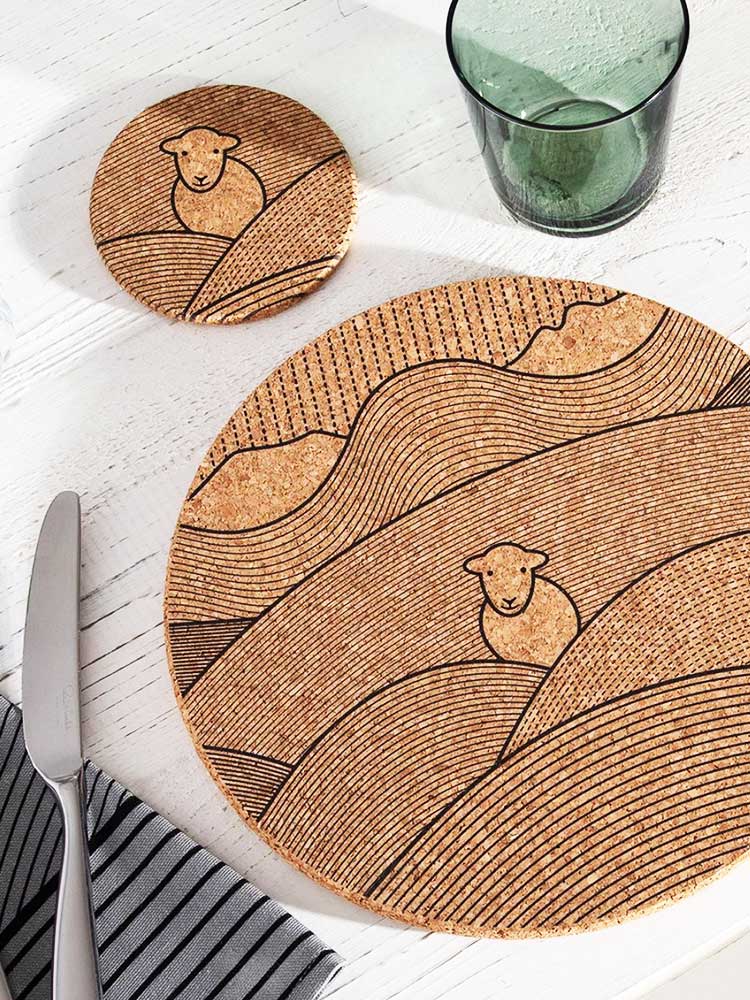 Herdy Cork Tablemat Set of 4
