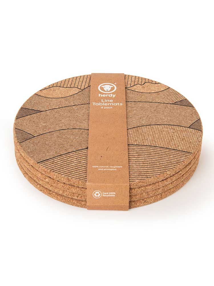 Herdy Cork Tablemat Set of 4 - Image 2