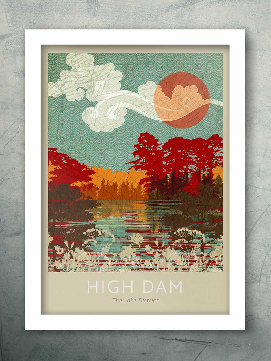 High Dam - Lake District Print - Image 2
