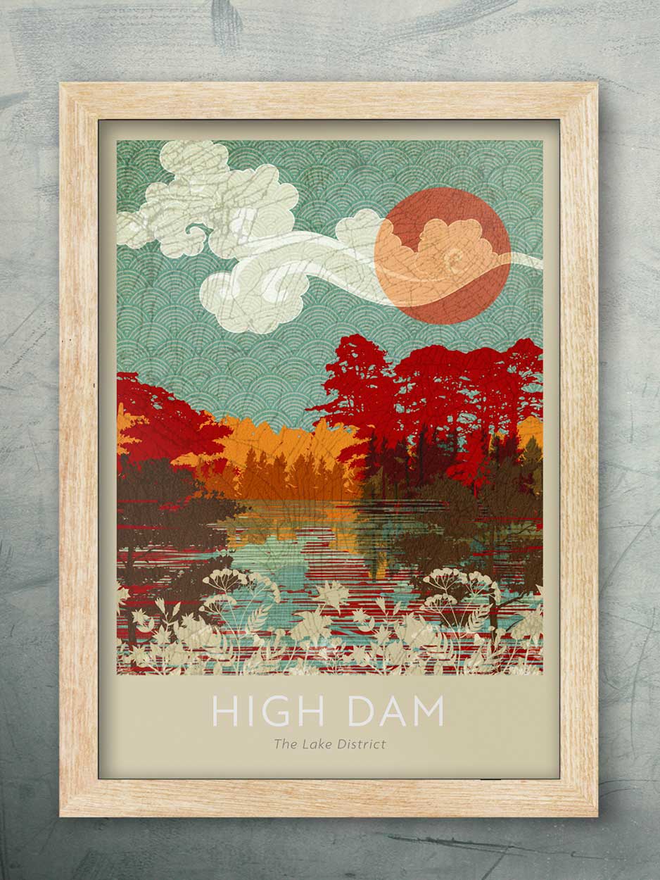 High Dam - Lake District Print - Image 3