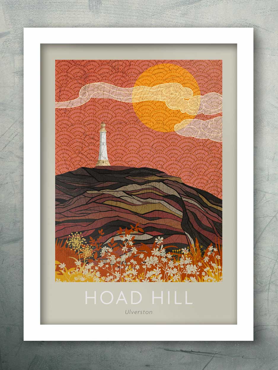 Hoad Hill, Ulverston - Lake District Print - Image 2