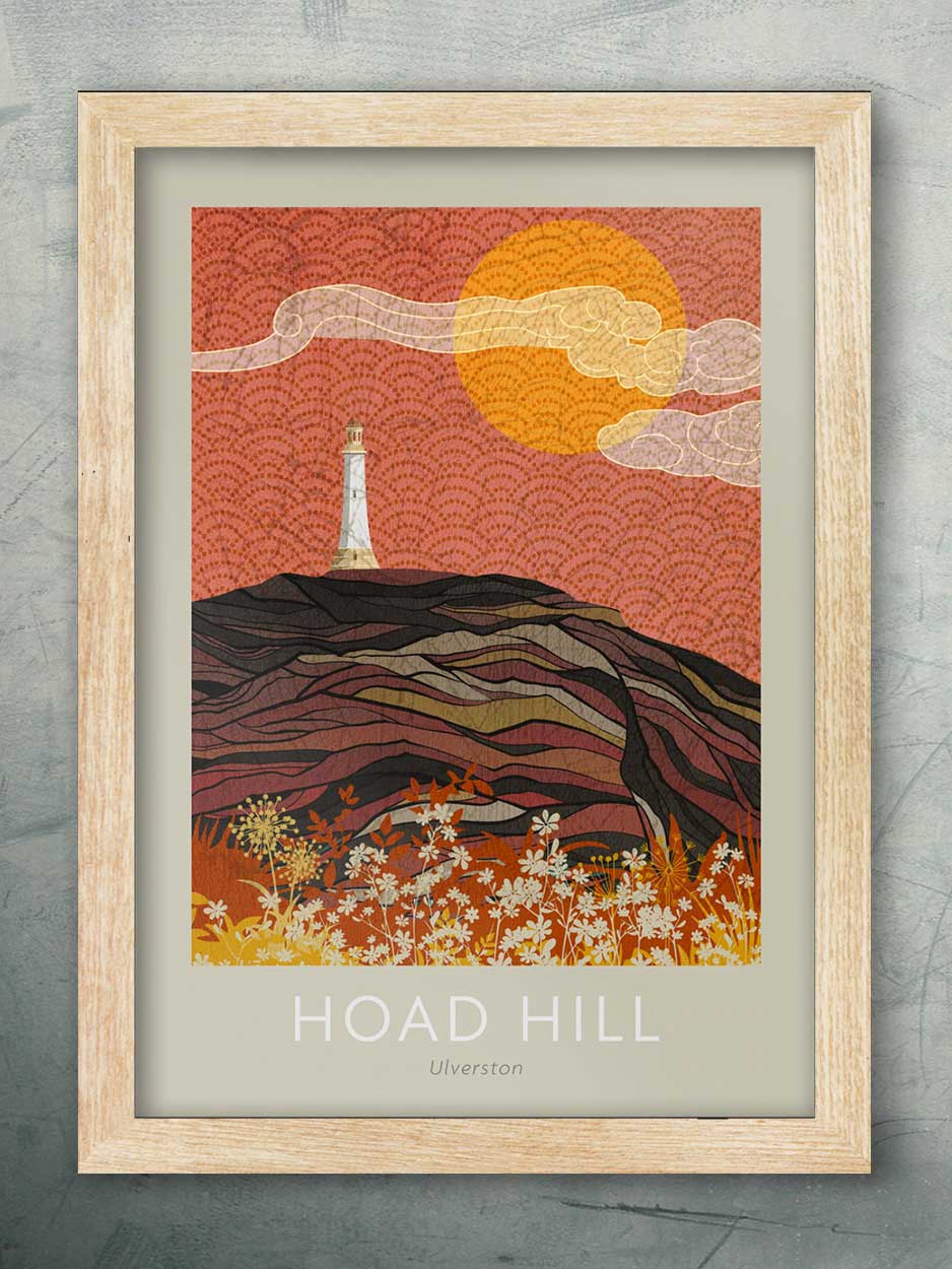 Hoad Hill, Ulverston - Lake District Print - Image 3