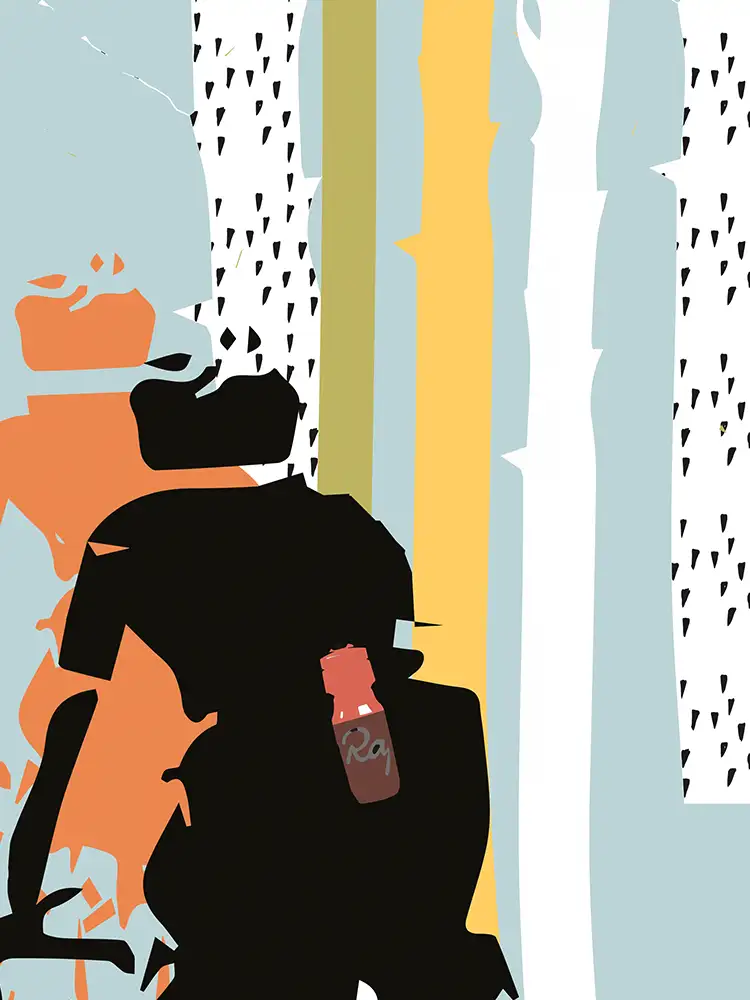 Into The Woods - Cycling Print - Image 4