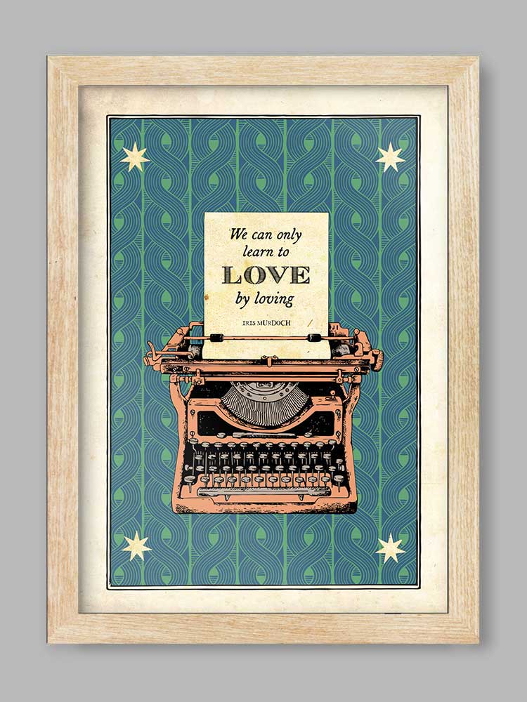 Iris Murdoch Literary Quote Print - Image 3
