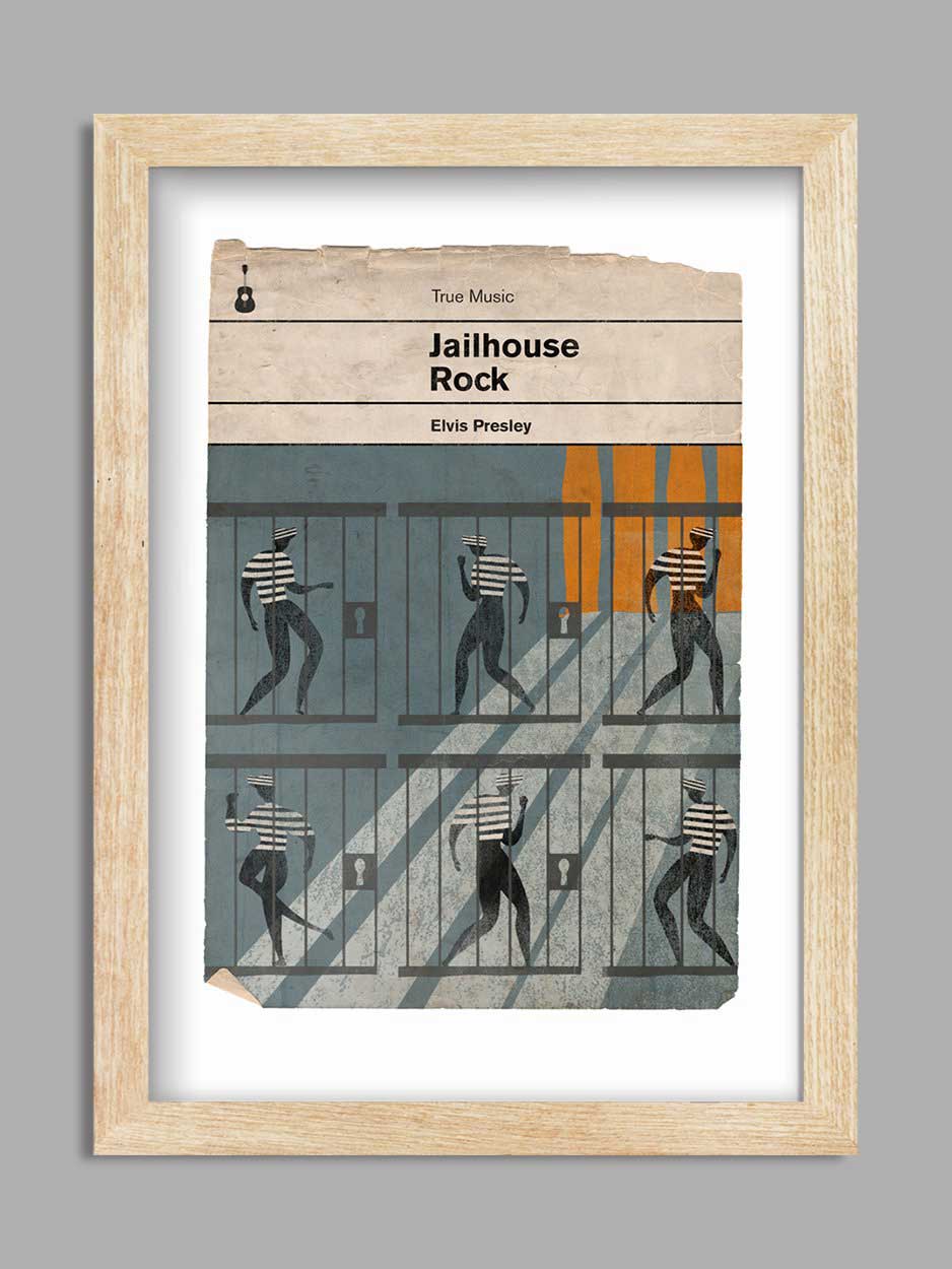 Jailhouse Rock - Elvis Music Print - Image 3
