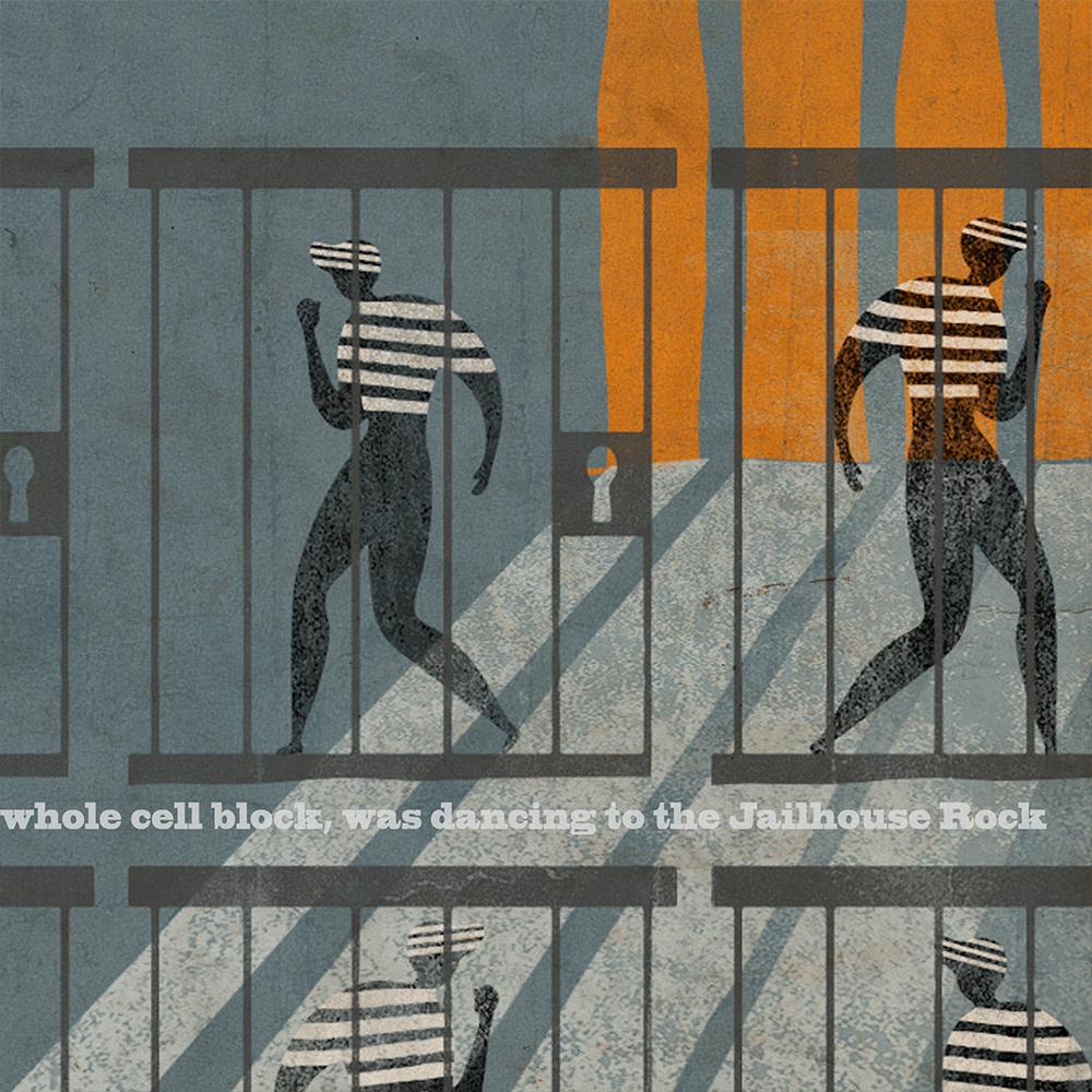 Jailhouse Rock - Elvis Music Print - Image 4
