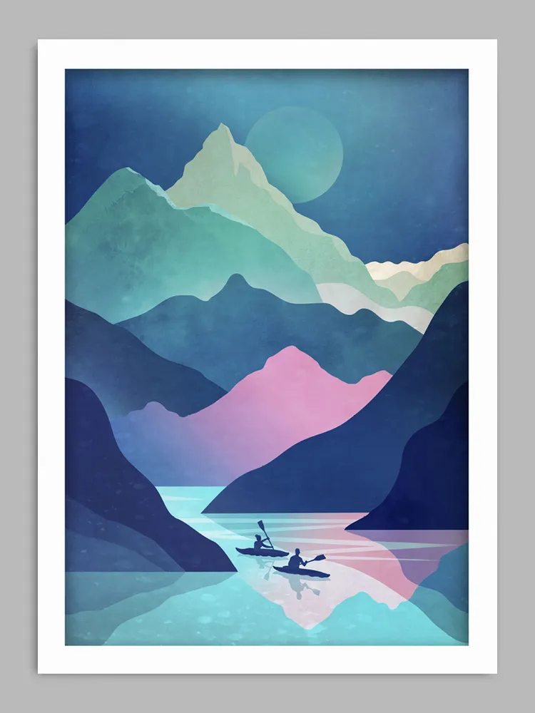 Kayak Print - Image 2