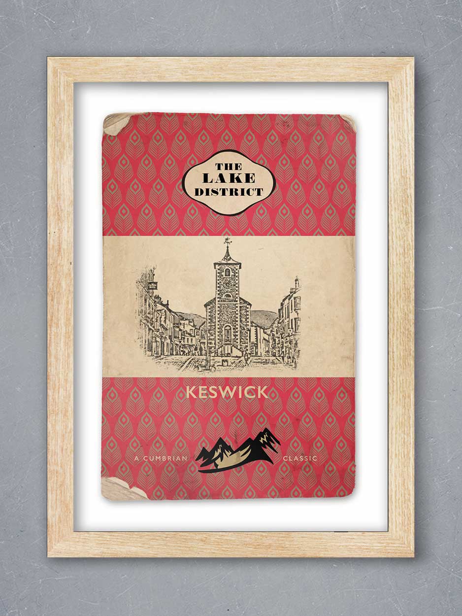 Keswick 'Cumbrian Classics' - Lake District Print - Image 3