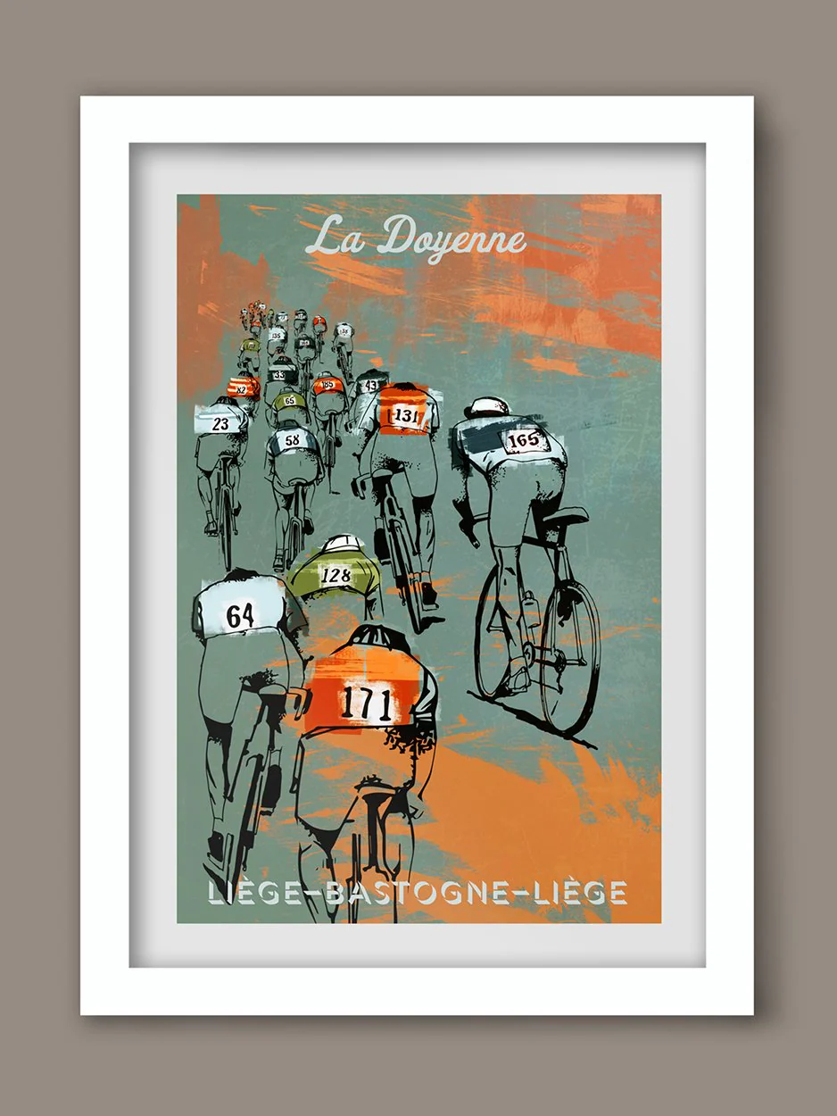 La Doyenne - Cycling Print - Image 2