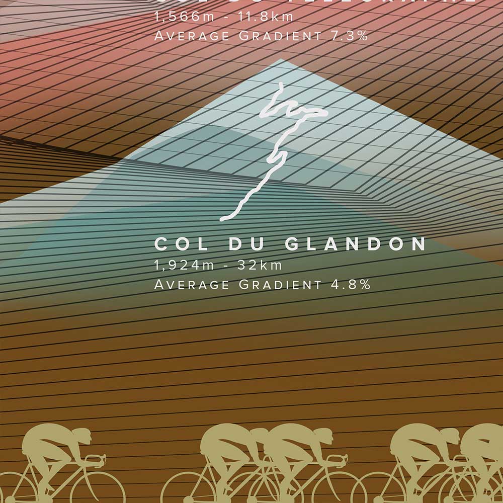 La Marmotte - Cycling Print - Image 4