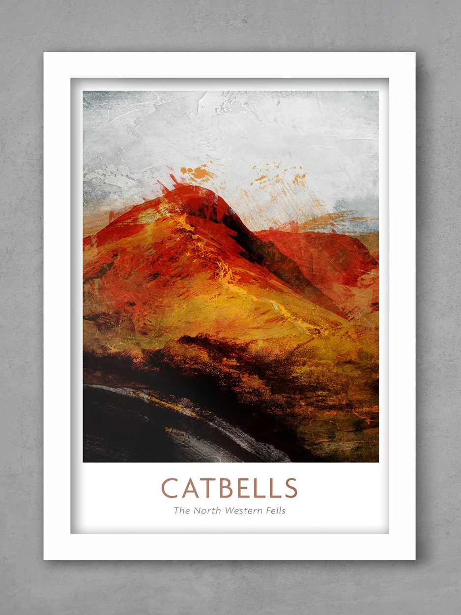 Lake District Abstract Fells - Print Bundle - Image 5