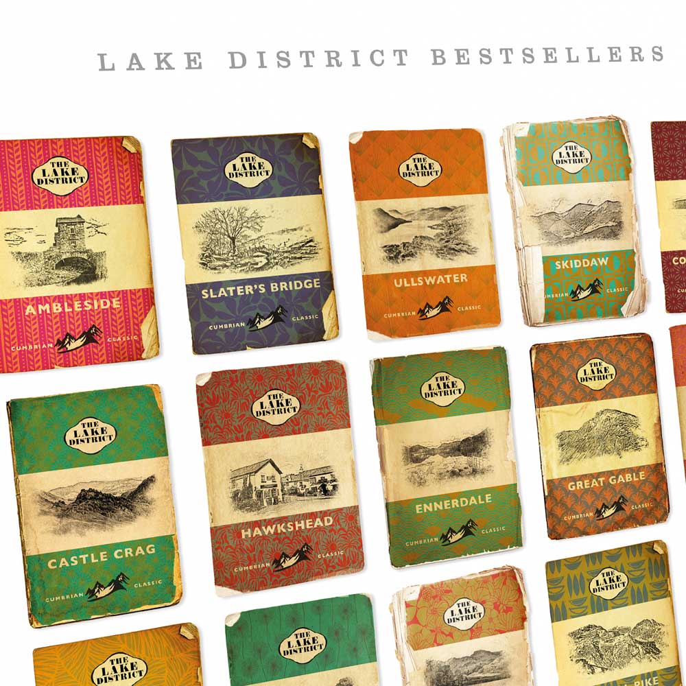 Lake District Bestsellers - Lake District Print - Image 4