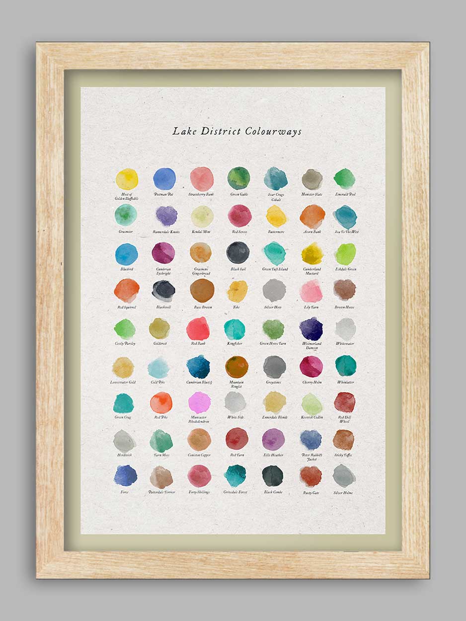 Lake District Colourways Print - Image 3
