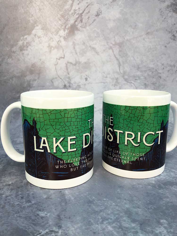 Lake District Wainwright Quote Mug Designed by The Northern Line - Image 2