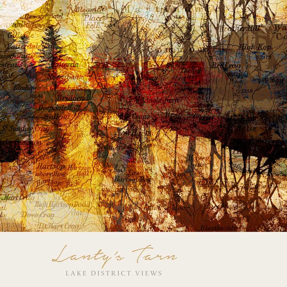Lanty's Tarn - Lake District Views Print - Image 4