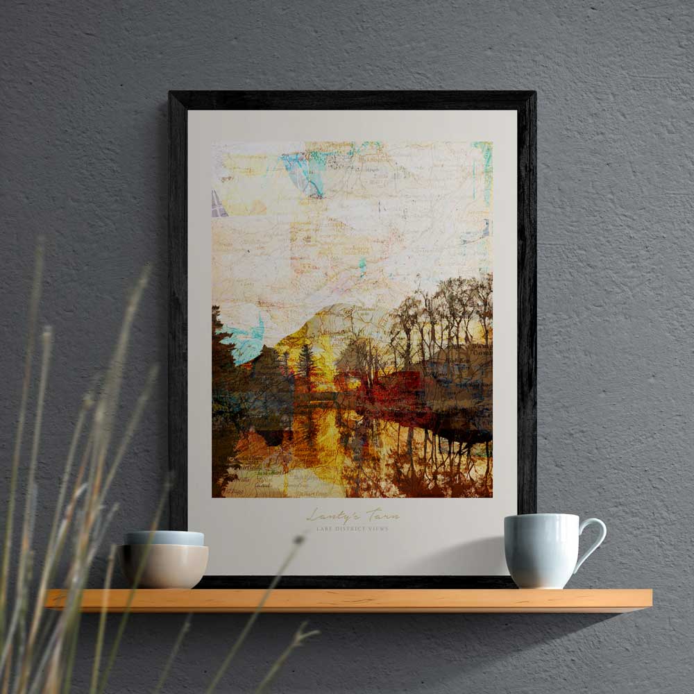 Lanty's Tarn - Lake District Views Print - Image 5