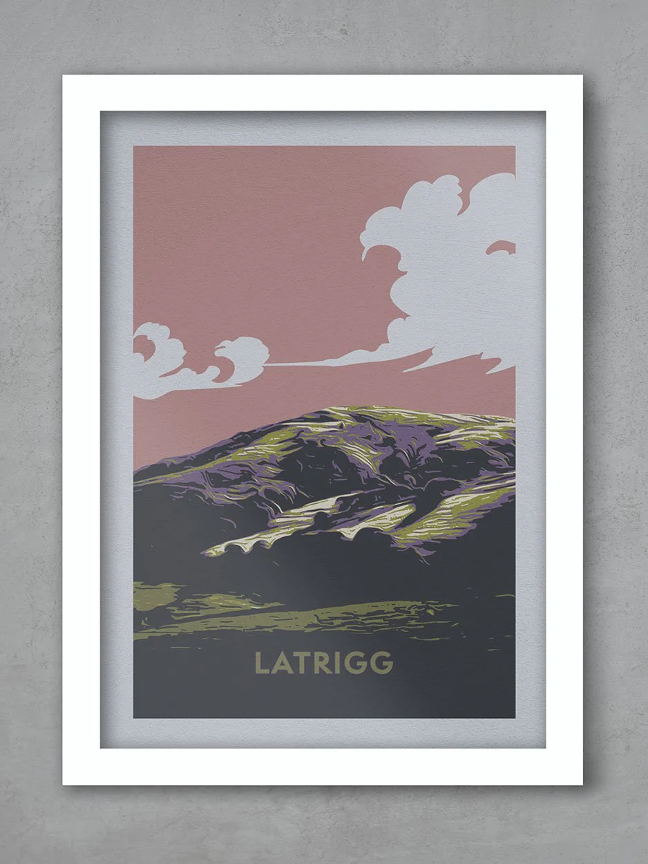 Latrigg - Lake District Print - Image 3