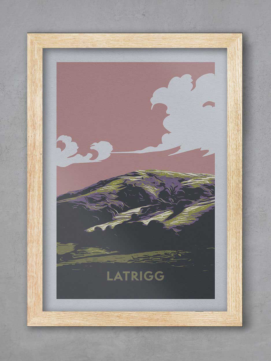 Latrigg - Lake District Print - Image 4