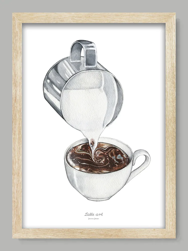 Latte Art Print - Image 3