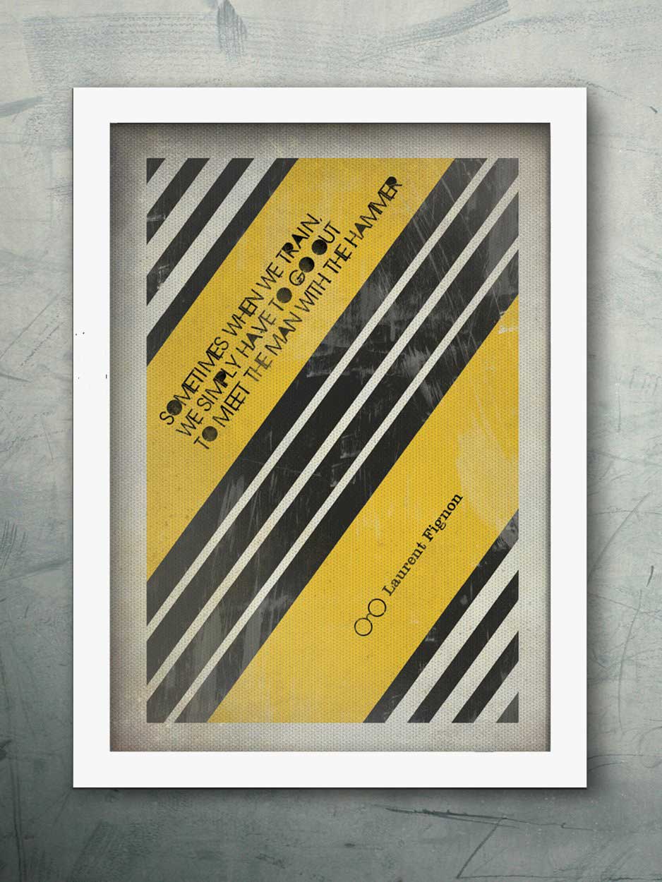 Laurent Fignon Quote - Cycling Print - Image 2